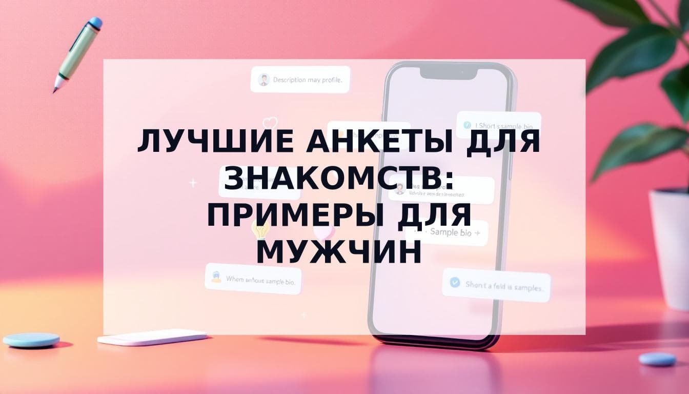 Cover Image for Полное руководство по написанию текста для анкеты знакомств (+15 примеров для мужчин)