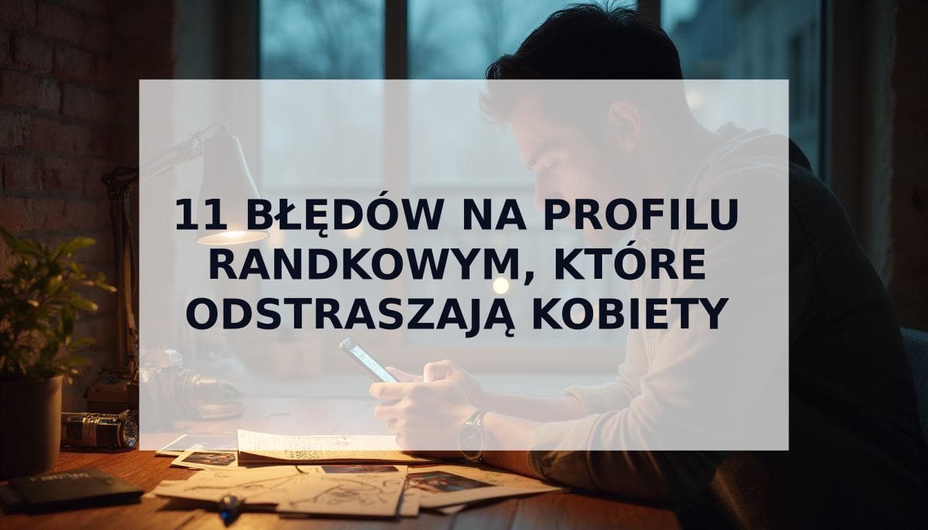 Cover Image for 11 Najczęstszych Błędów na Profilu Randkowym, Które Odstraszają Kobiety