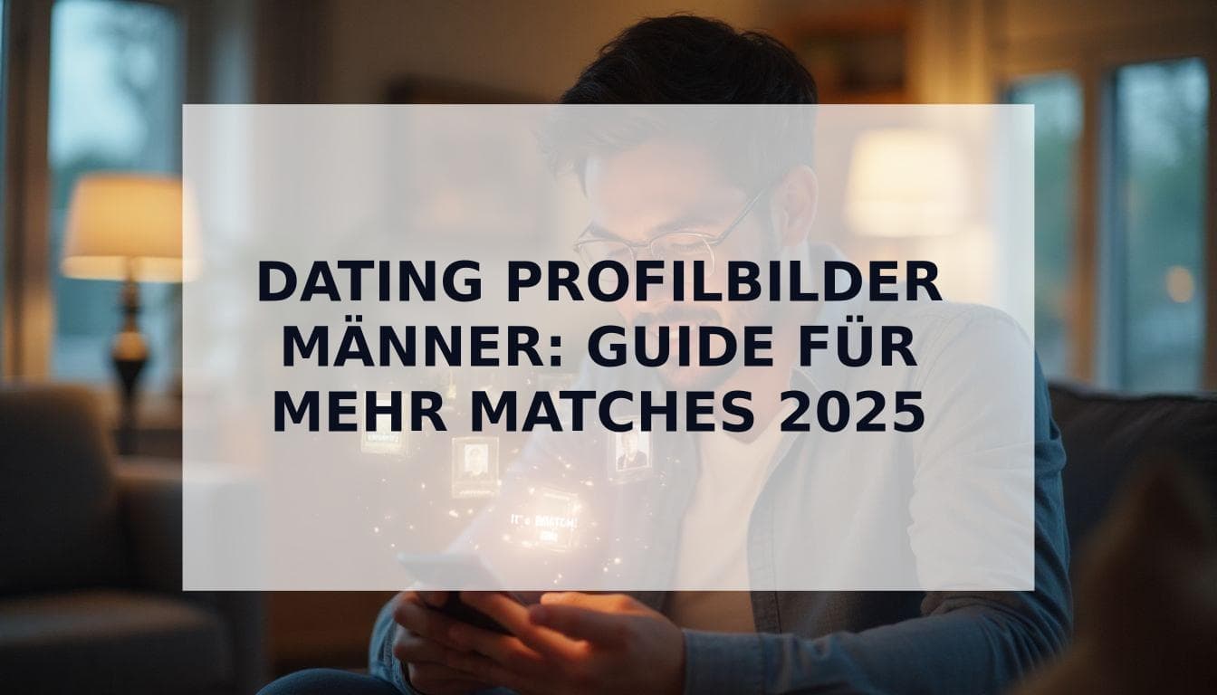 Cover Image for Dating Profilbilder fĂŒr MĂ€nner: Der ultimative Guide 2025