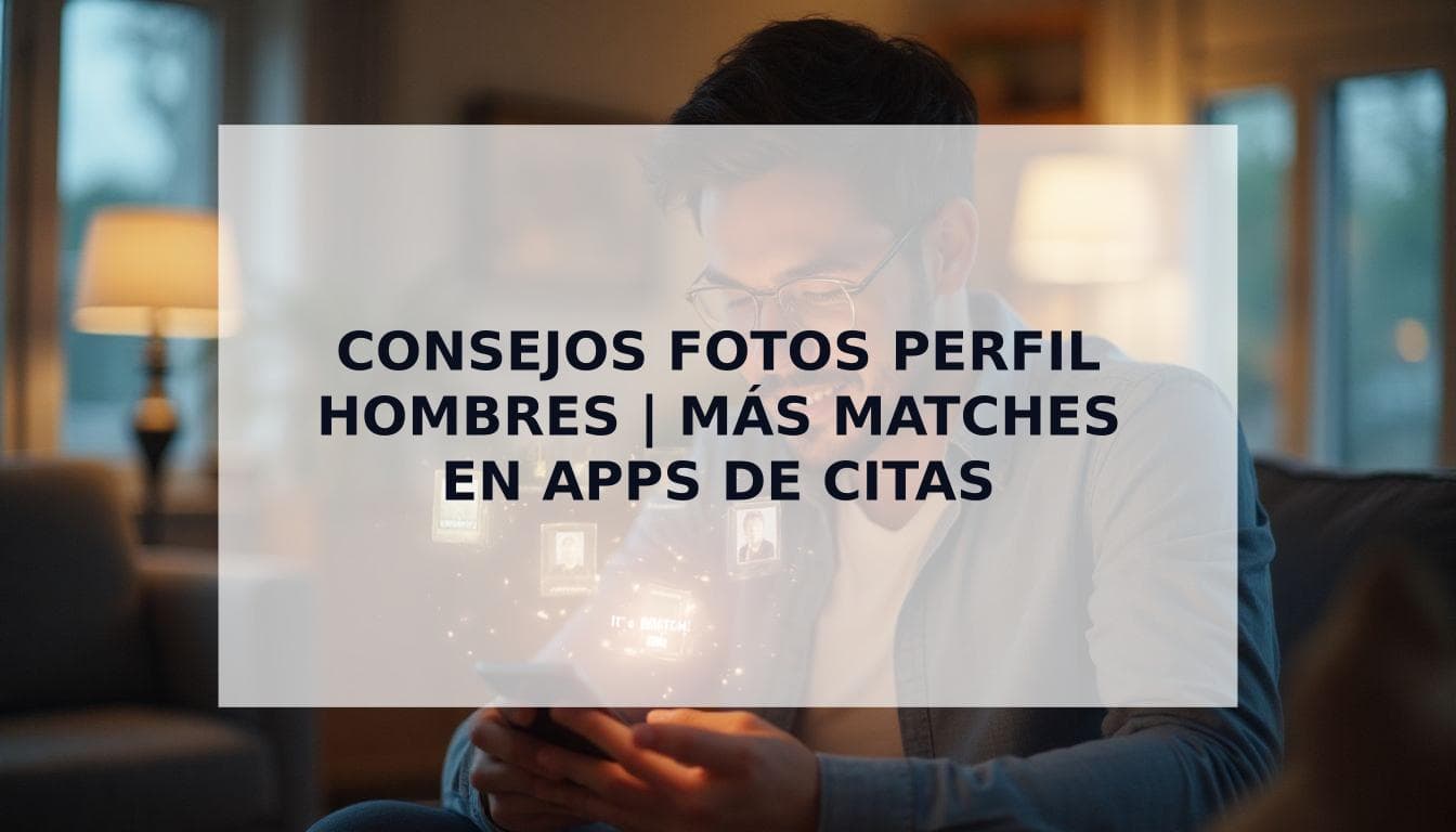 Cover Image for Fotos para Apps de Citas: La Guía Definitiva para Hombres (y cómo la IA te ayudará a ligar más)