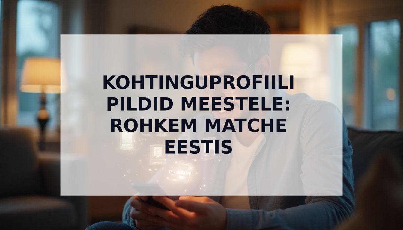 Cover Image for Kohtinguprofiili pildid: Eesti meeste juhend rohkemate matchide saamiseks