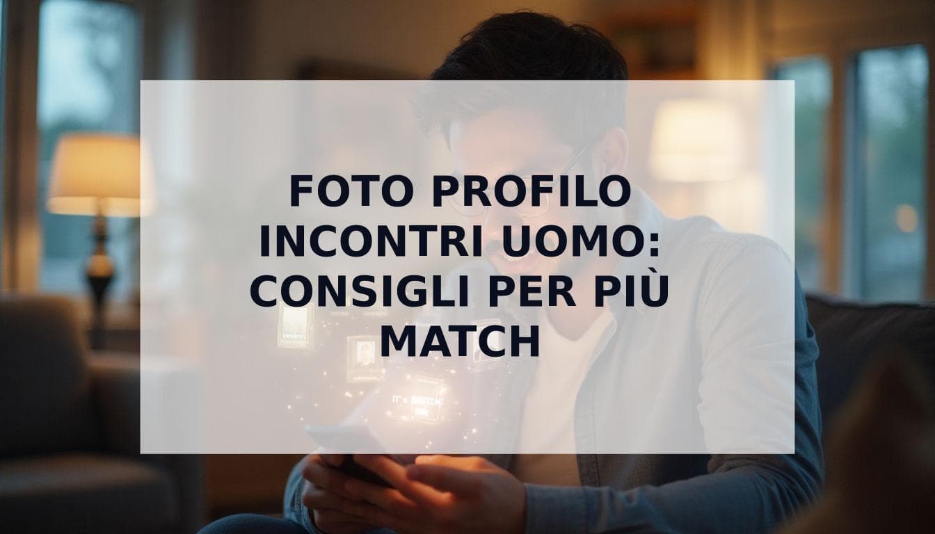Cover Image for Consigli per le Foto Profilo di Incontri: La Guida Definitiva per Uomini per Avere Più Match (e Come l'AI Può Aiutarti)