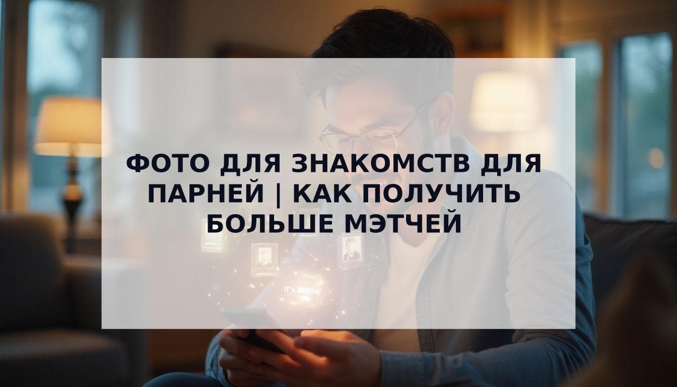 Cover Image for Фото для знакомств: Полное руководство для парней, как получить больше мэтчей (и как в этом поможет ИИ)