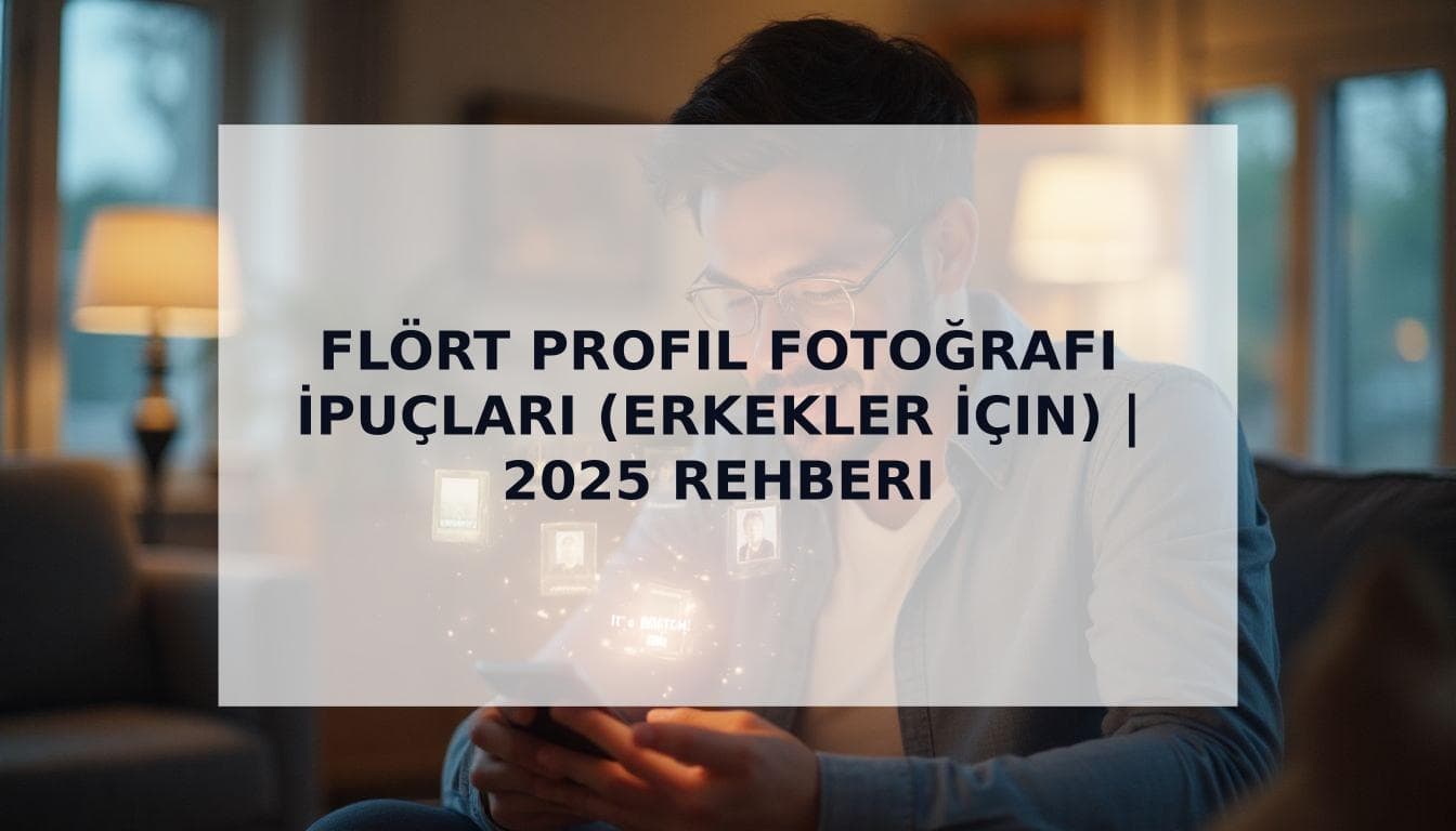 Cover Image for Türk Erkekleri İçin Flört Profil Fotoğrafı İpuçları: 2025'te Daha Fazla Eşleşme Alın