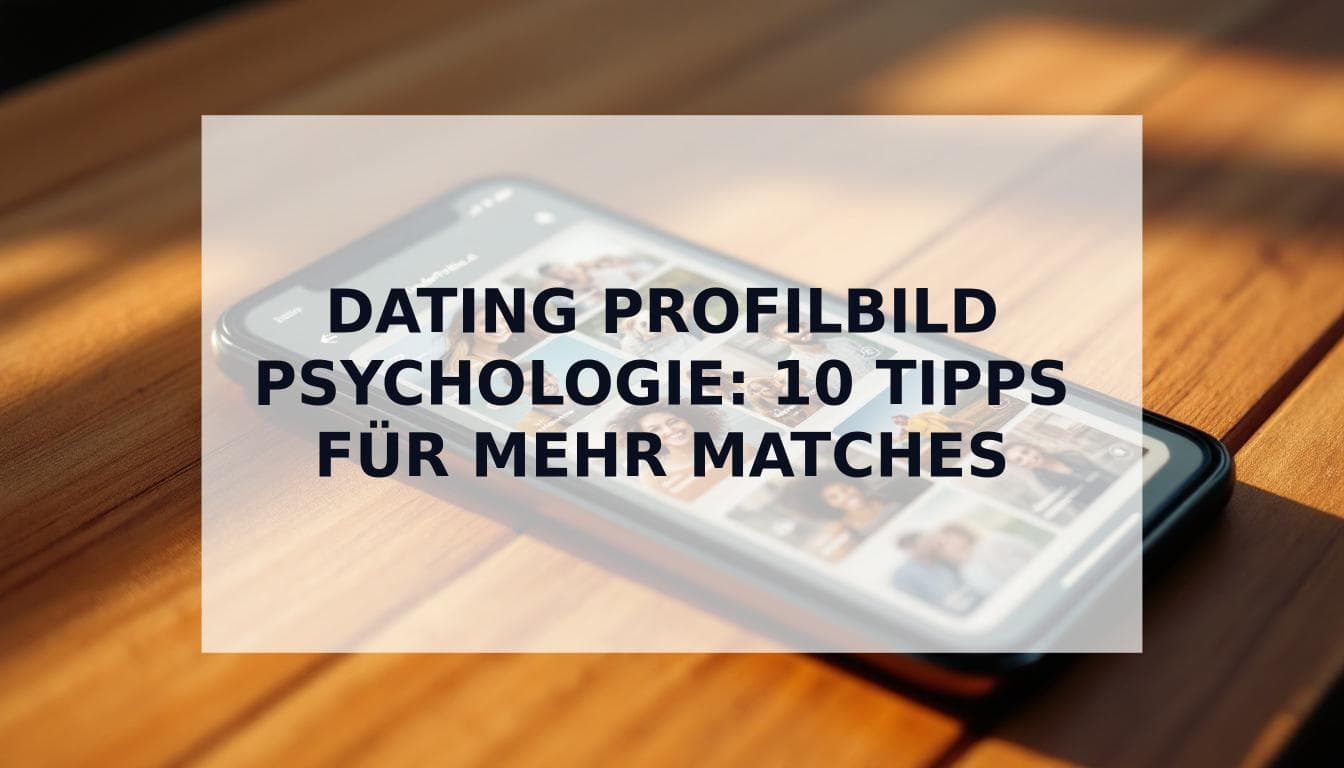 Cover Image for Dating Profilbild Psychologie: 10 wissenschaftliche Trigger für mehr Matches