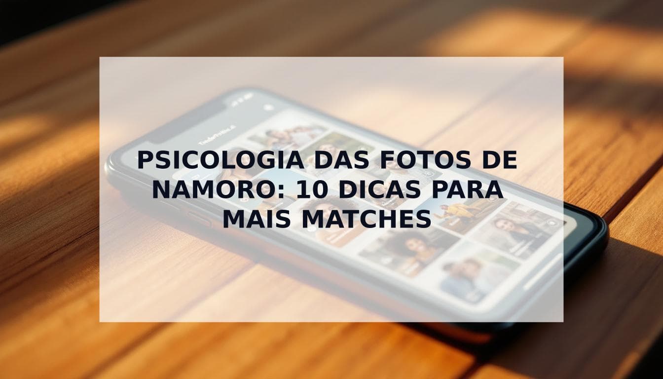 Cover Image for A Psicologia das Fotos para Perfil de Namoro: 10 Gatilhos CientÃficos que Atraem Mais Matches