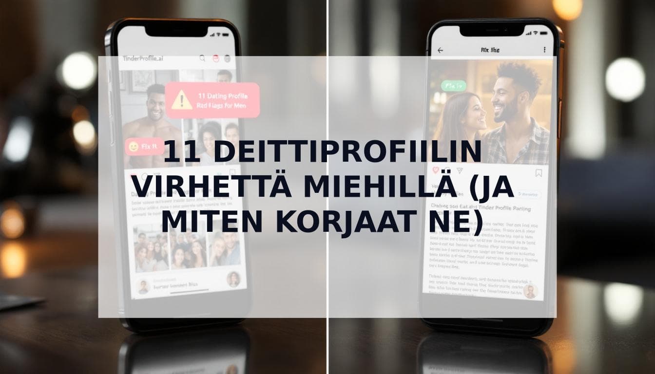 Cover Image for 11 deittiprofiilin virhettä miehillä (ja miten korjaat ne heti)