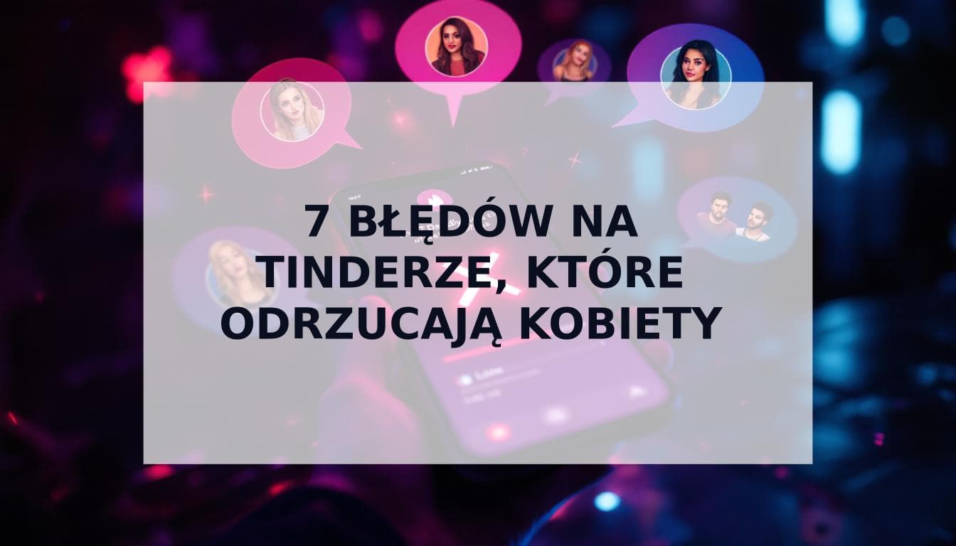 Cover Image for 7 Grzechów Głównych Profilu Randkowego: Błędy na Tinderze, Które Sprawiają, Że Przesuwa w Lewo