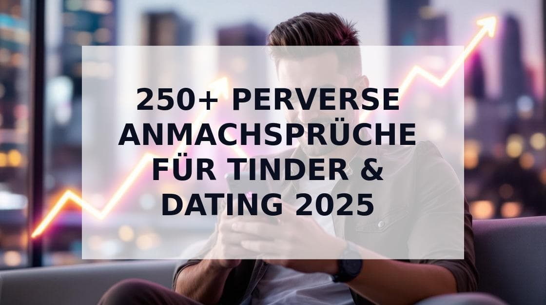 Cover Image for 250+ Perverse AnmachsprĂŒche: Versaute Pickup Lines fĂŒr Tinder & Dating 2025
