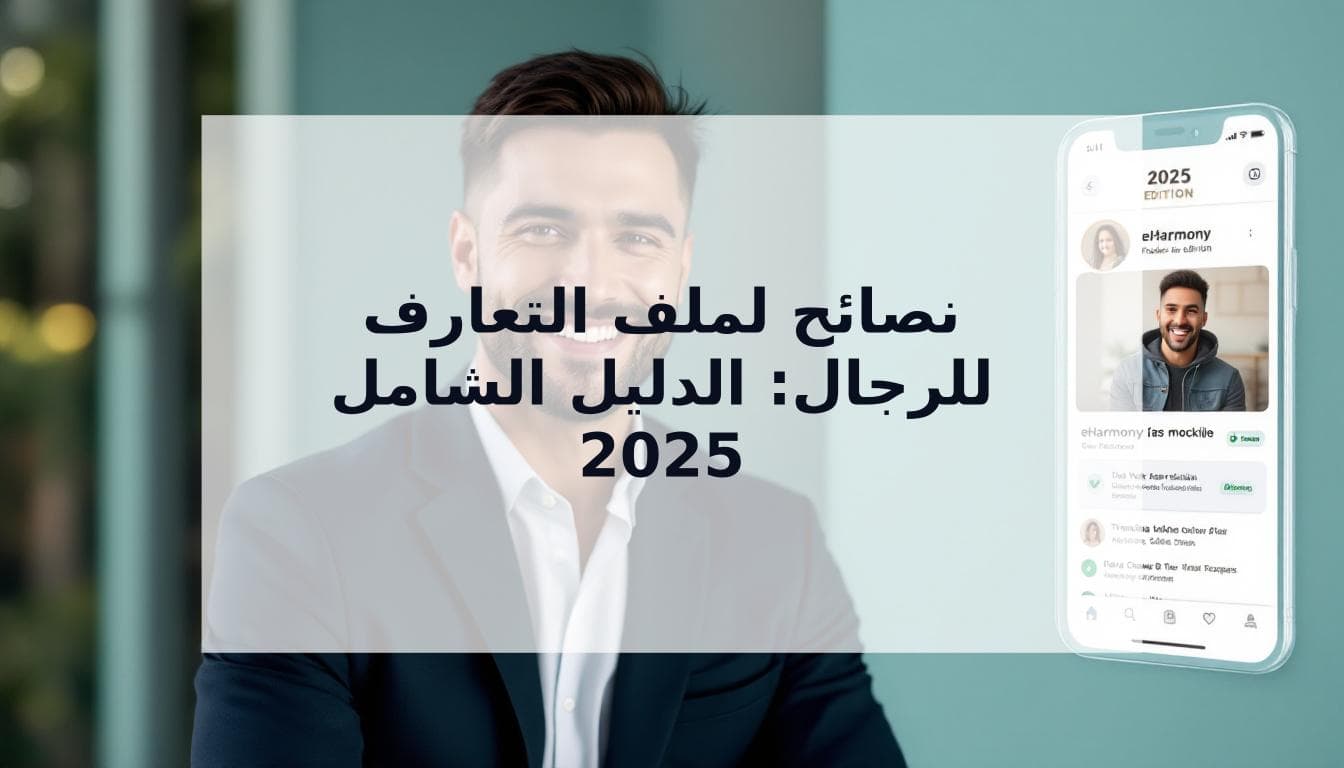 Cover Image for نصائح لملف التعارف للرجال: الدليل الشامل 2025