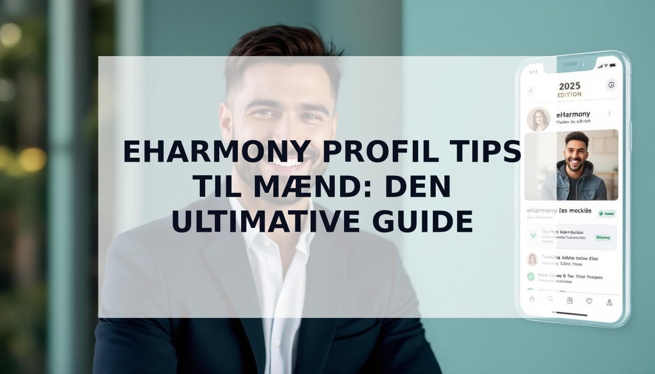 Cover Image for eHarmony profil tips til mænd: Den ultimative guide (2025-udgaven)