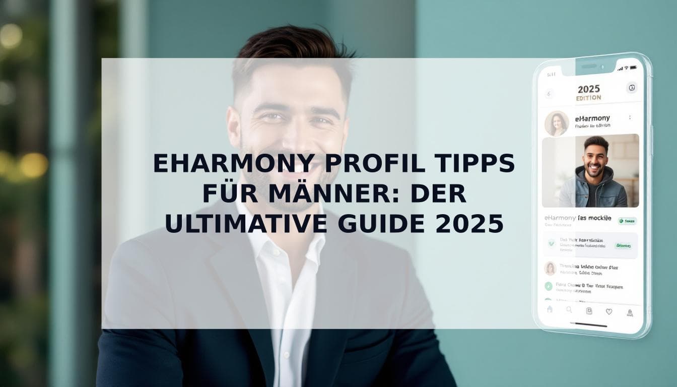 Cover Image for Die ultimativen eHarmony Profil Tipps für Männer (Edition 2025)