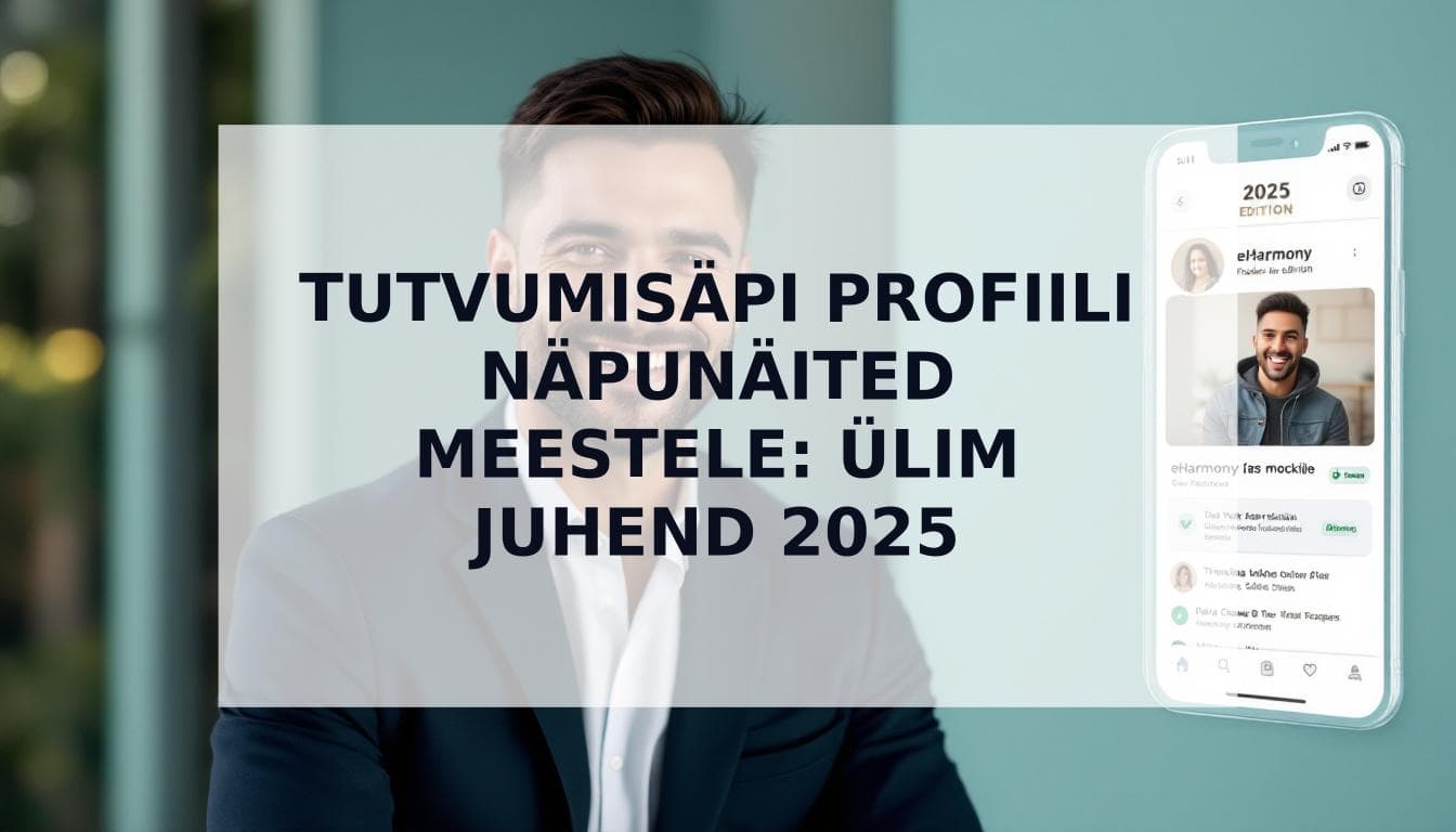 Cover Image for Tutvumisäpi profiili näpunäited meestele (2025. aasta väljaanne)