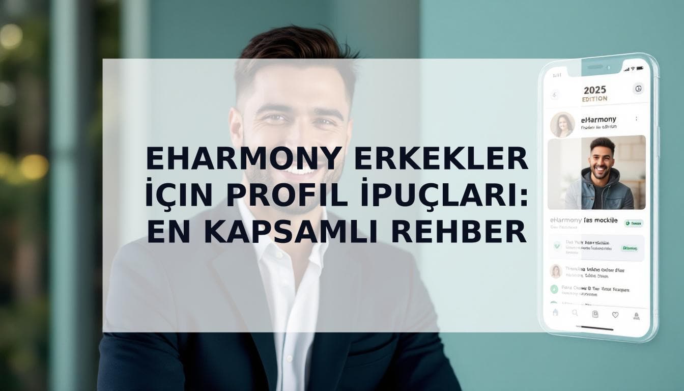 Cover Image for eHarmony Erkekler İçin Profil İpuçları: En Kapsamlı Rehber (2025)