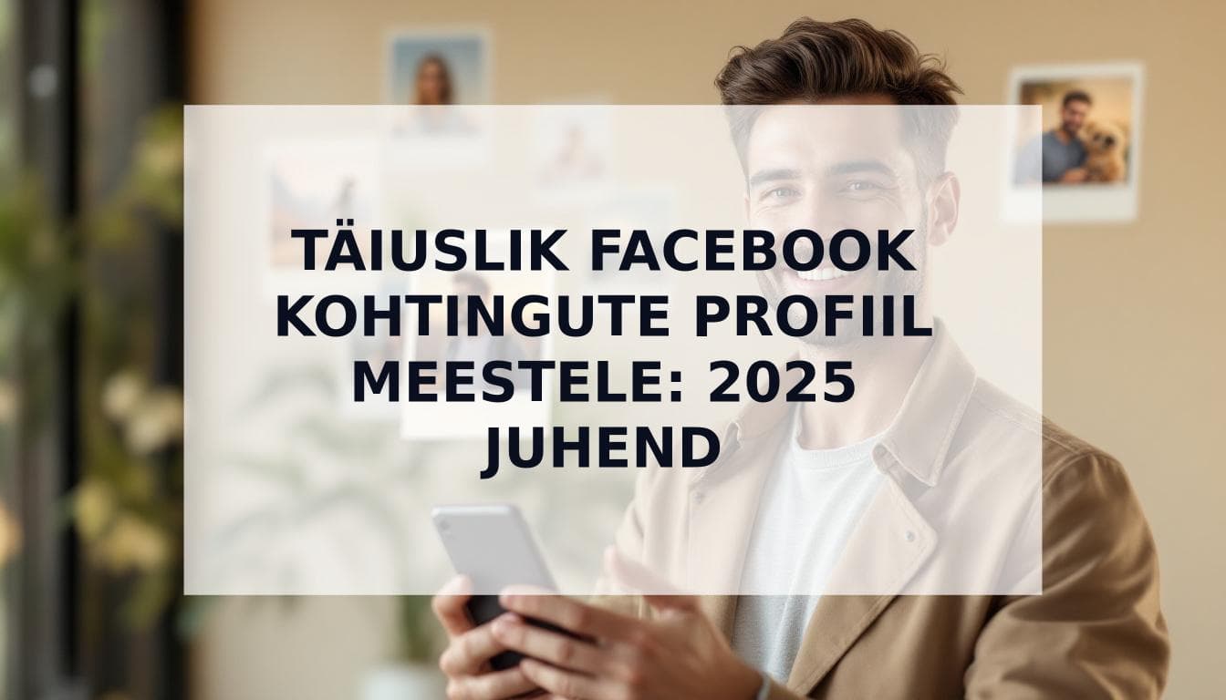 Cover Image for Ülim juhend täiusliku Facebook Kohtingute profiili loomiseks meestele (2025)