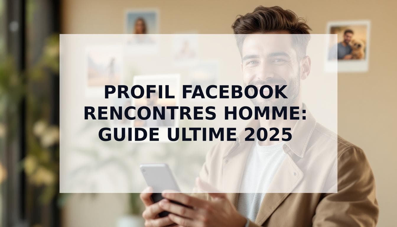 Cover Image for Le Guide Ultime pour un Profil Facebook Rencontres Parfait pour Hommes (2025)