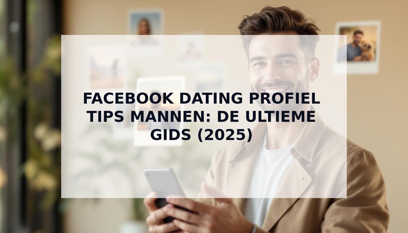 Cover Image for De Ultieme Gids voor een Perfect Facebook Dating Profiel voor Mannen (2025)