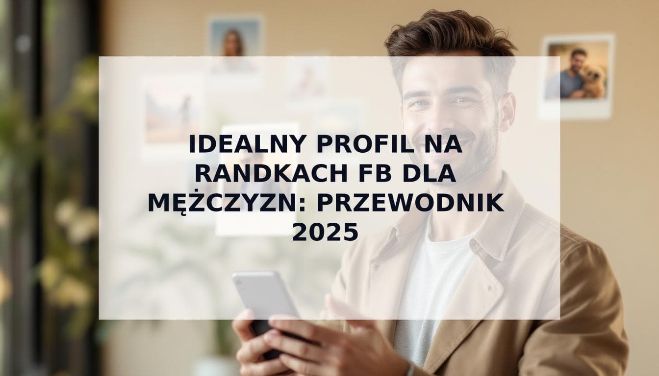 Cover Image for Kompletny przewodnik po idealnym profilu na Randkach na Facebooku dla mężczyzn (2025)