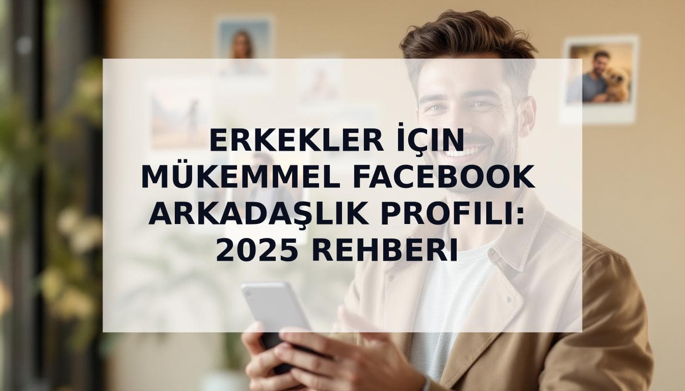 Cover Image for Erkekler İçin Mükemmel Facebook Arkadaşlık Profili Rehberi (2025)