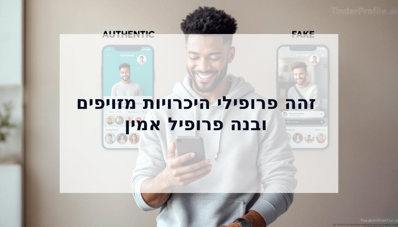 Cover Image for המדריך המלא לגבר המודרני: איך לזהות פרופילי היכרויות מזויפים וליצור פרופיל אותנטי ואמין