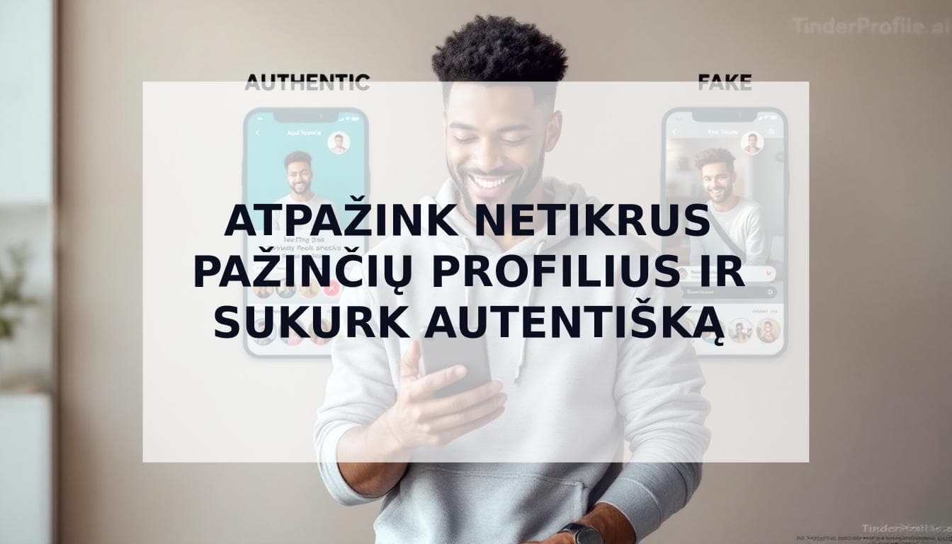 Cover Image for Šiuolaikinio vyro gidas: kaip sukurti autentišką pažinčių profilį ir atpažinti netikrus pažinčių profilius