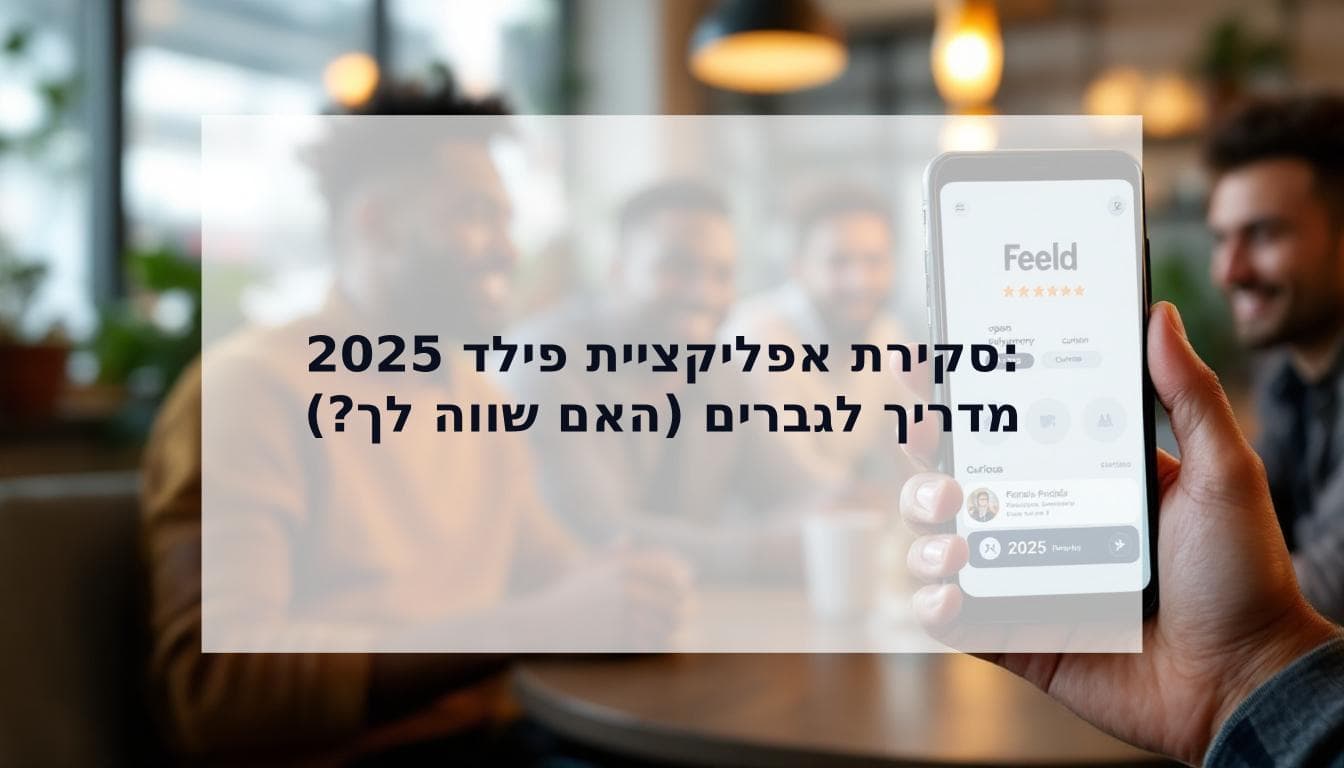 Cover Image for סקירת אפליקציית פילד: האם זו אפליקציית הדייטינג הטובה ביותר לגברים פתוחים ב-2025?