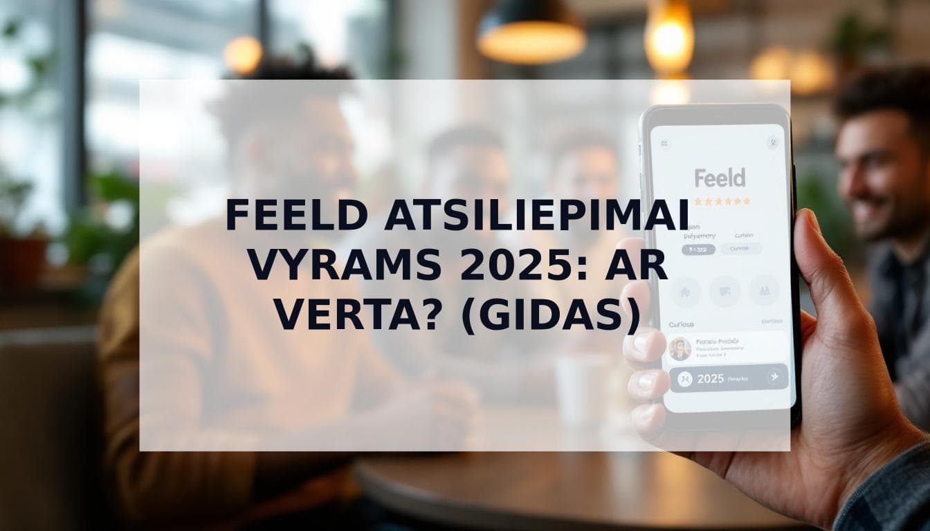 Cover Image for Feeld atsiliepimai: ar tai geriausia pažinčių programėlė atviriems vyrams 2025 metais?