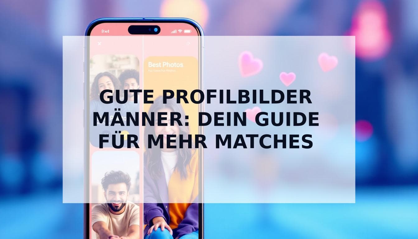 Cover Image for Deine Fotos kosten dich Matches: Die ultimative Anleitung für Dating Profilbilder Männer Tipps
