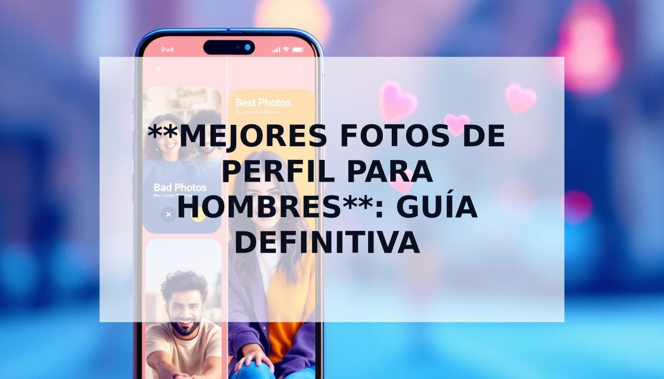 Cover Image for Tus fotos te están haciendo perder matches: La guía definitiva para elegir las **mejores fotos de perfil para hombres**