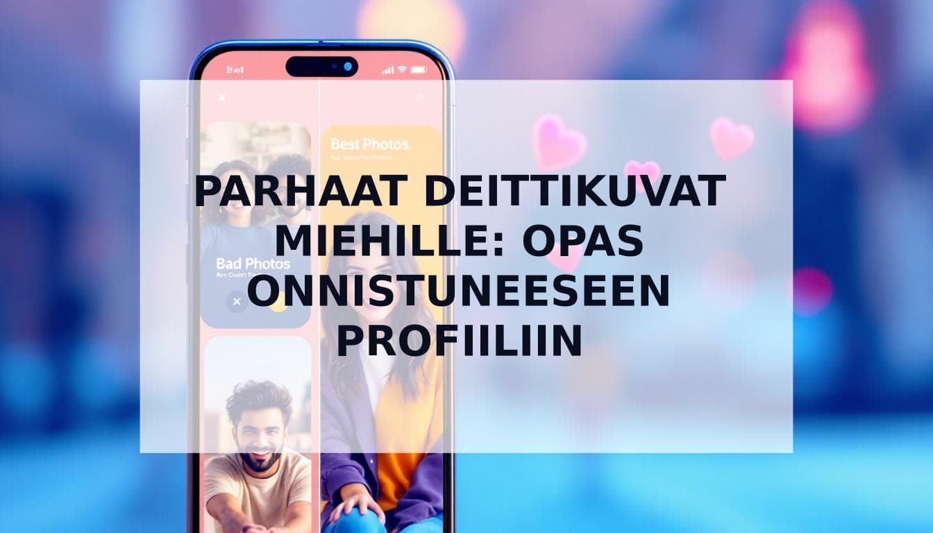 Cover Image for Kuvasi maksavat sinulle matcheja: Parhaat deittikuvat miehille - kattava opas onnistuneeseen profiiliin