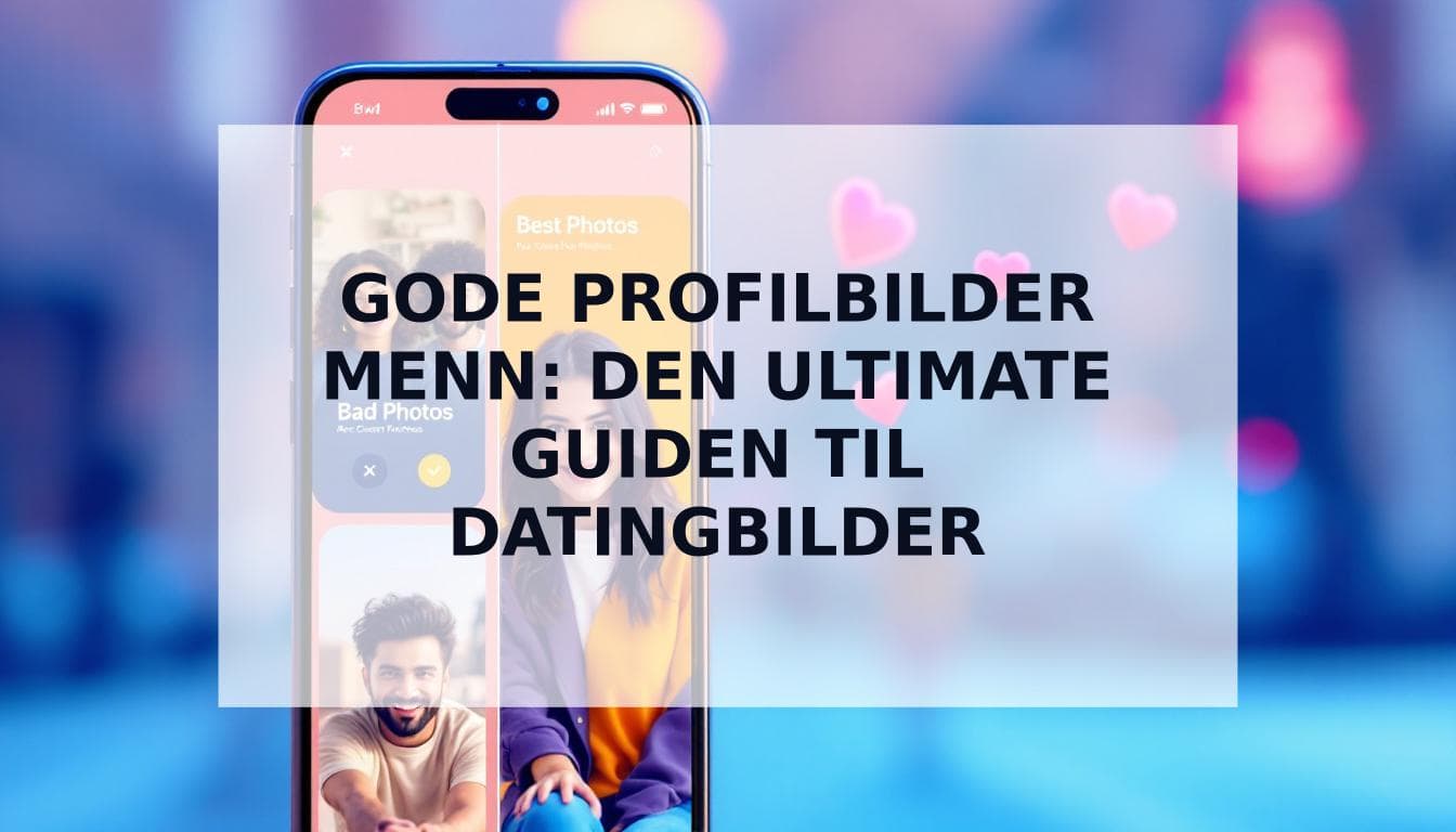 Cover Image for Bildene dine koster deg matcher: Den ultimate guiden til gode profilbilder menn trenger