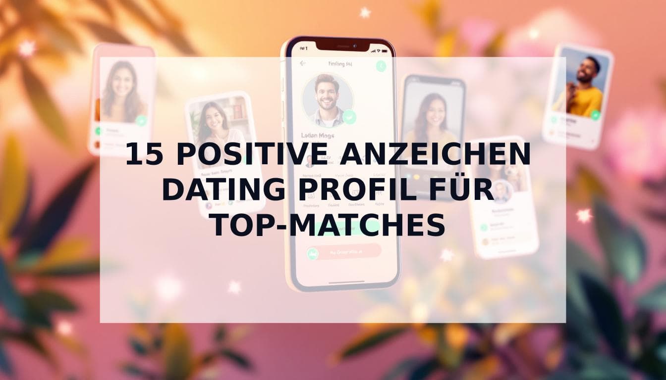 Cover Image for 15 Positive Anzeichen Dating Profil, die Du nicht ignorieren solltest