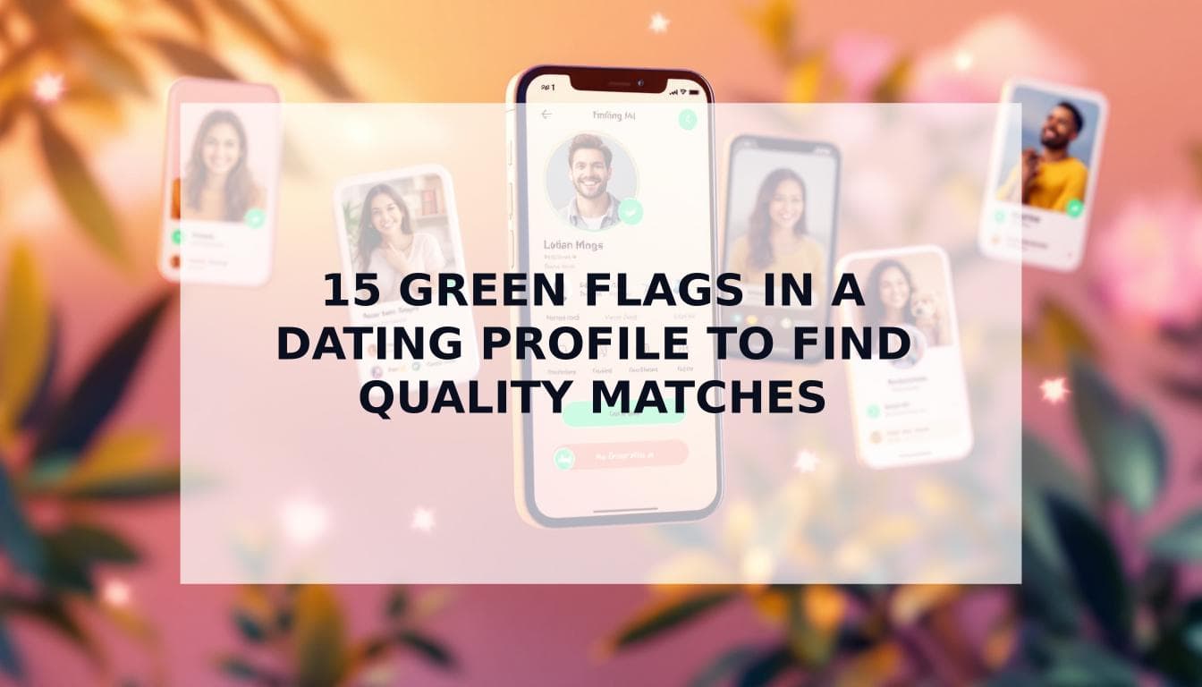 Cover Image for 15 Green Flags in a Dating Profile You Should Never Ignore
