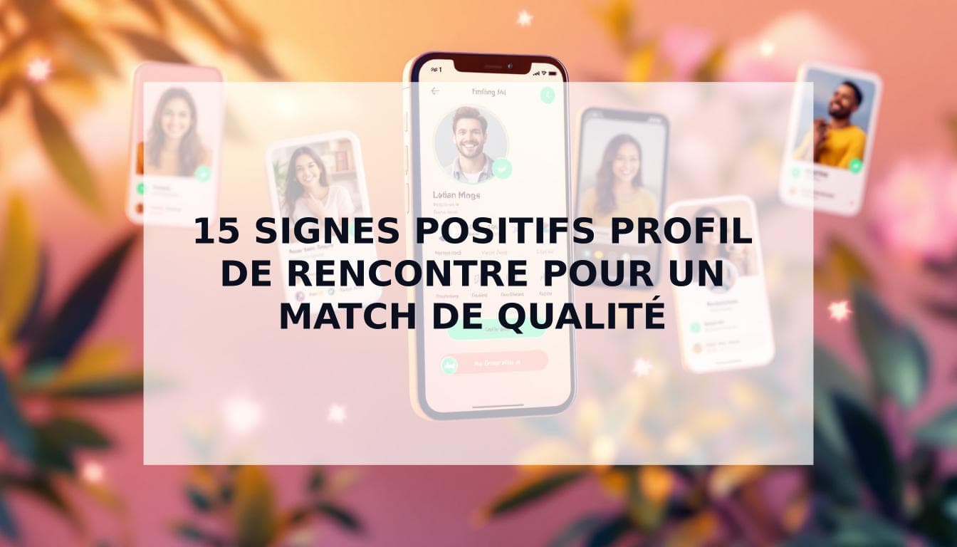 Cover Image for 15 signes positifs profil de rencontre à ne jamais ignorer
