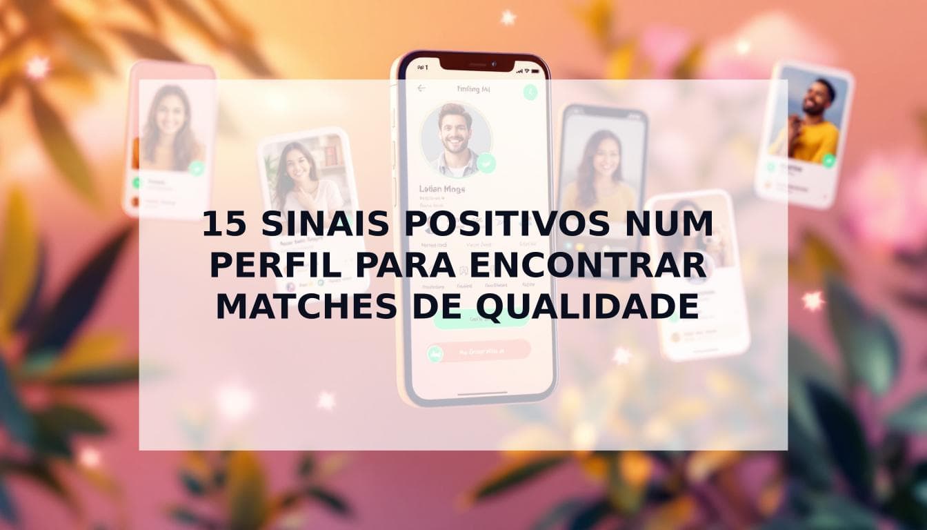 Cover Image for 15 Sinais Positivos num Perfil de Encontros Que Nunca Deves Ignorar