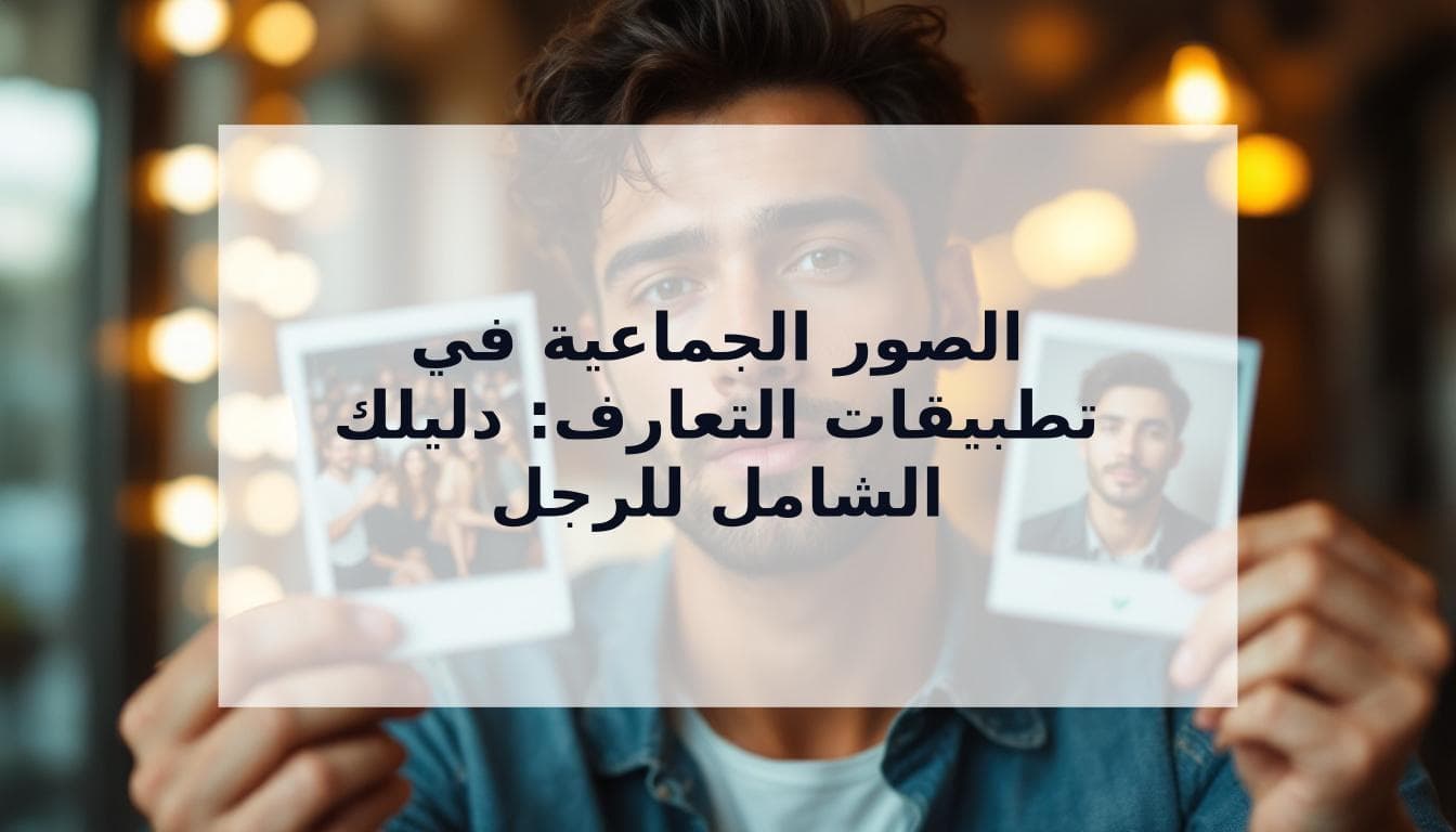 Cover Image for معضلة الصور الجماعية: دليلك الشامل للرجل حول استخدام الصور الجماعية في تطبيقات التعارف