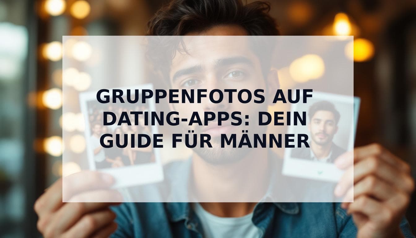 Cover Image for Gruppenfotos auf Dating-Apps: Das Dilemma und dein ultimativer Guide für Männer