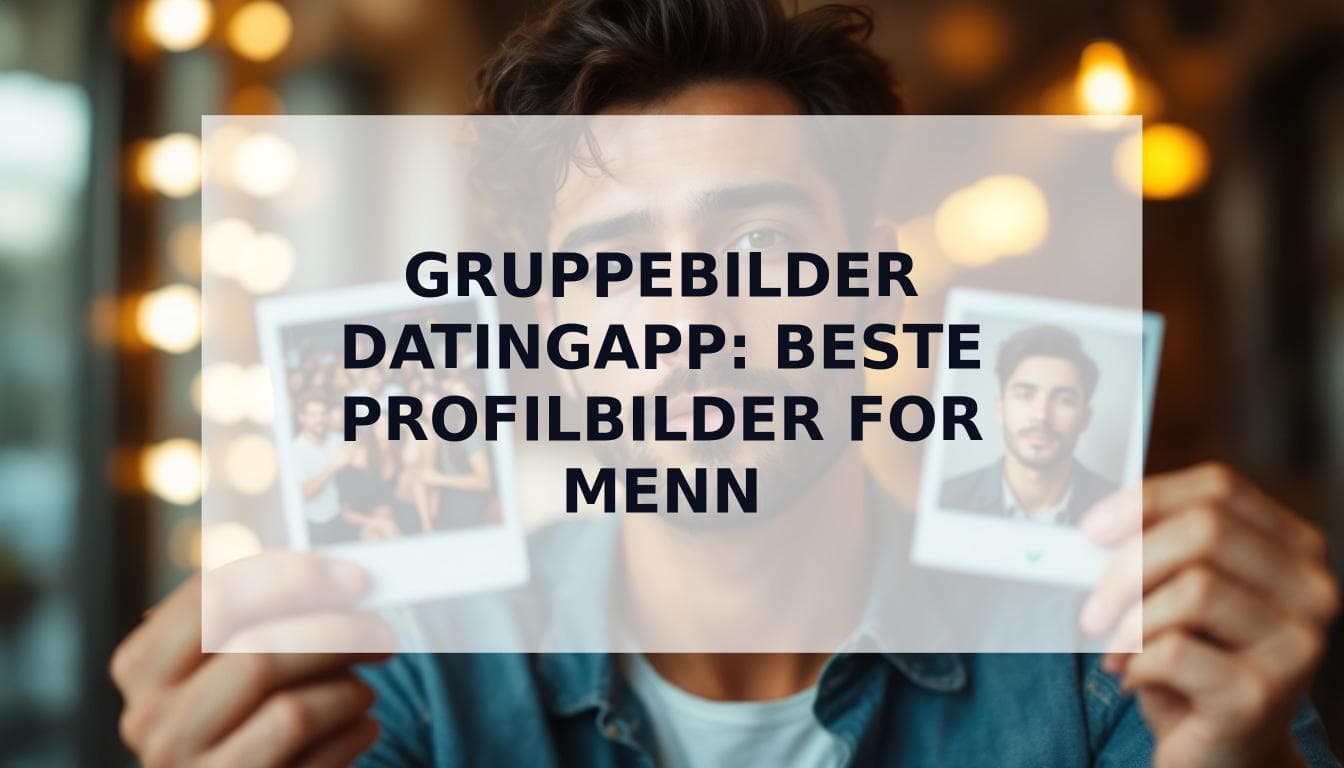 Cover Image for Gruppebilder på datingapp: Den ultimate guiden for menn