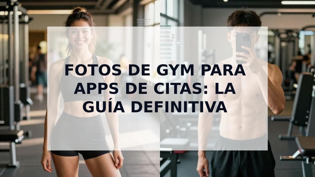 Cover Image for Fotos de gym para apps de citas: lo que funciona, lo que no y los datos que importan