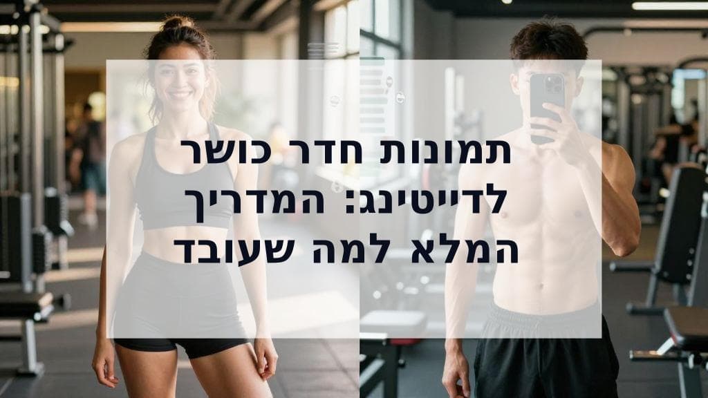 Cover Image for תמונות חדר כושר לטינדר: עשה ואל תעשה ומה באמת עובד לפי הנתונים