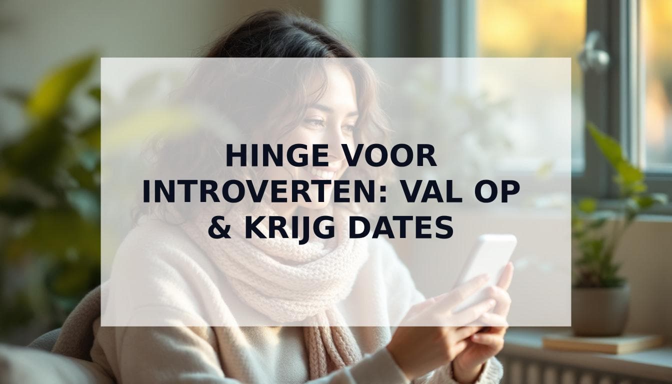 Cover Image for Hinge tips voor introverten: De ultieme gids om op te vallen (zonder luid te zijn)