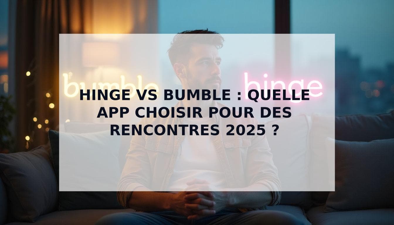 Cover Image for Hinge vs Bumble : Le comparatif ultime pour les hommes en 2025