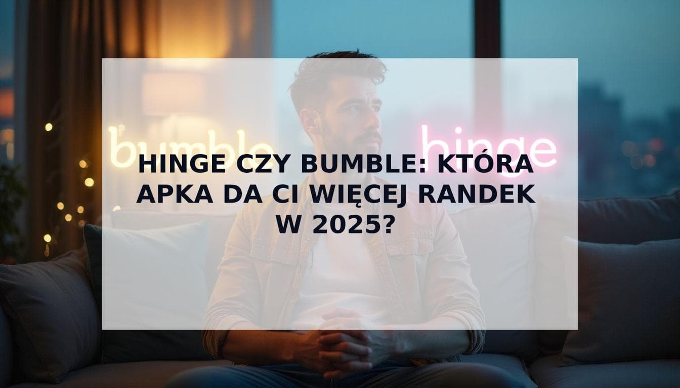 Cover Image for Hinge czy Bumble: Kompletny przewodnik 2025 dla facetów