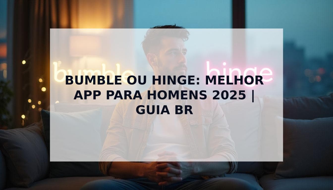 Cover Image for Bumble ou Hinge: Qual o Melhor App de Namoro para Homens em 2025?