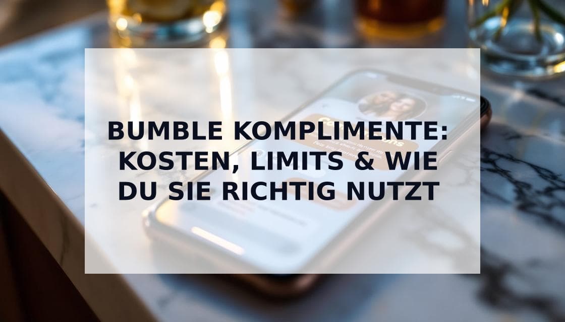 Cover Image for Bumble Komplimente Guide 2025: Kosten, Strategien & Fehler