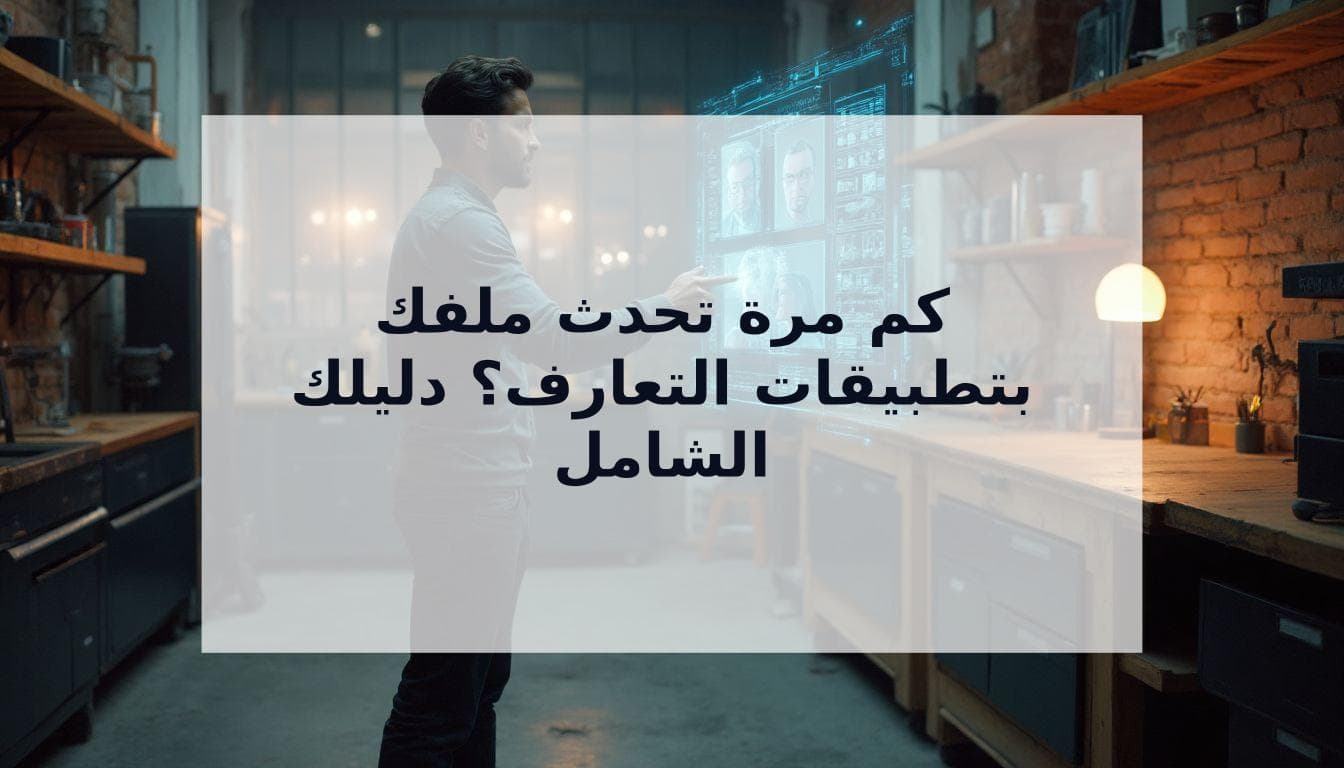 Cover Image for كم مرة يجب تحديث ملفك في تطبيقات التعارف؟ استراتيجية النجاح