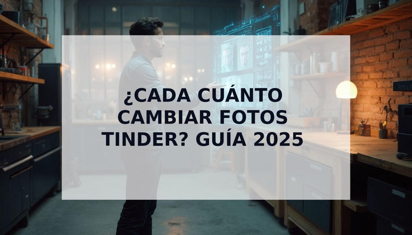 Cover Image for ¿Cada Cuánto Cambiar Fotos de Tinder? Guía Completa 2025 para Más Matches