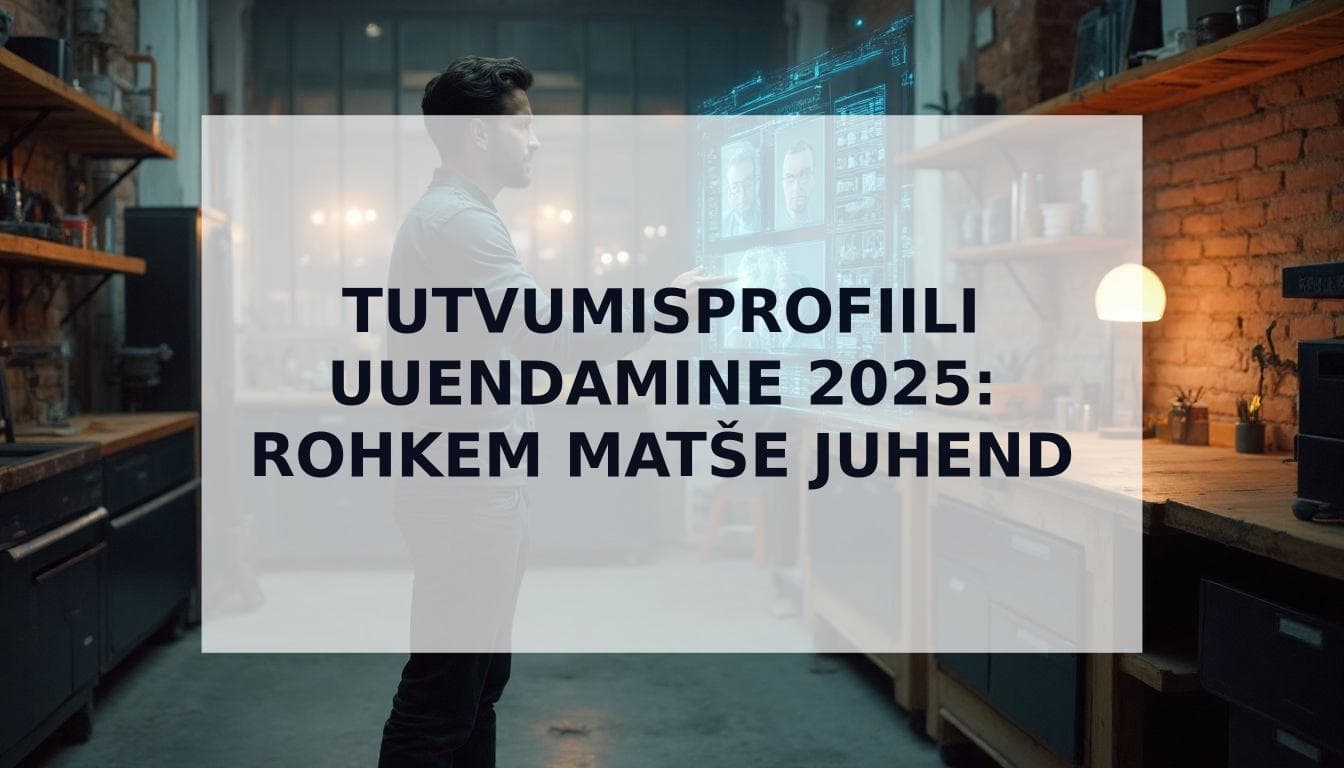 Cover Image for Kui Tihti Uuendada Tutvumisprofiili? Täielik Juhend Edukaks Deitimiseks 2025
