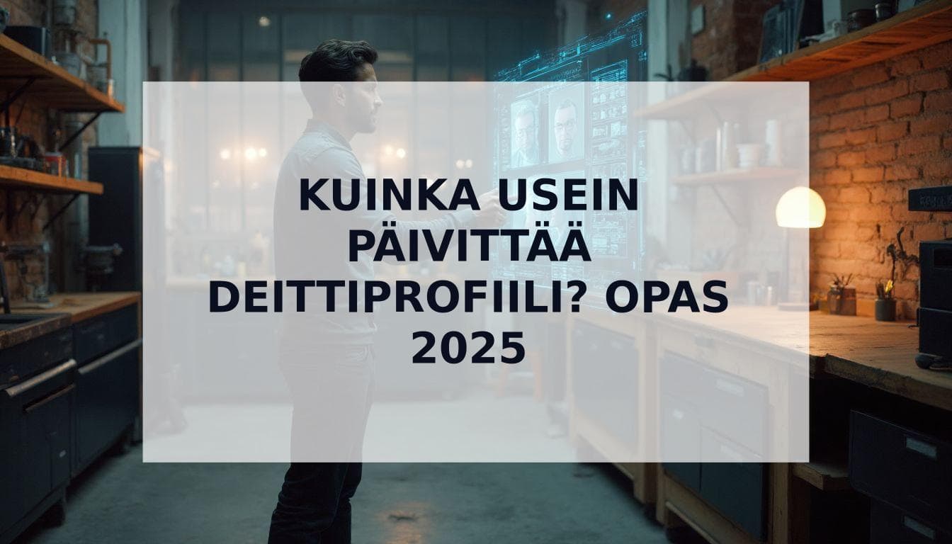 Cover Image for Kuinka Usein Päivittää Deittiprofiili? Asiantuntijan Opas 2025