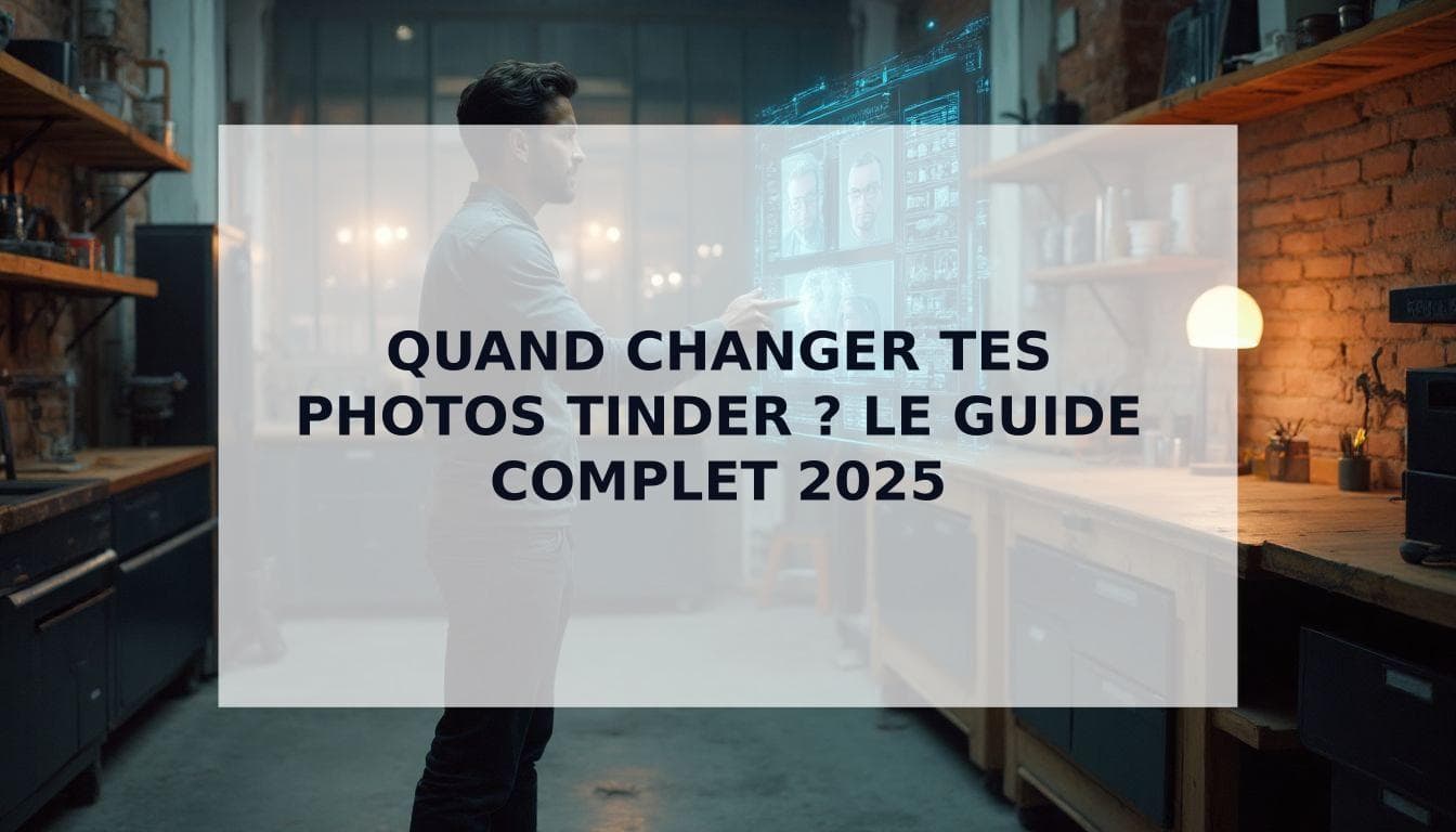 Cover Image for Quand Changer tes Photos Tinder : Le Guide 2025 pour plus de Matchs